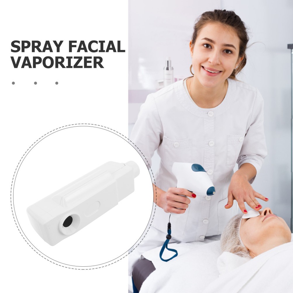 Portable Facial Steamer Nozzle Replacement White Plastic for Gentle Hydration