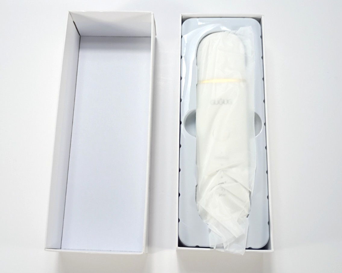Gugug UIB Facial Skin Scrubber Cleaning Lifting Ion 4 Pad Types USB Charge Slim