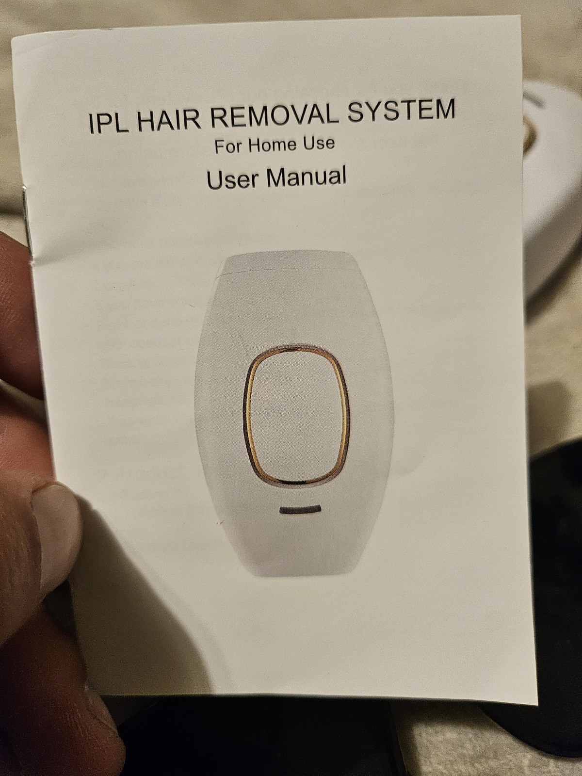 Skin Womens Advanced IPL Hair Removal Handset White Home Use New Open Box NIP