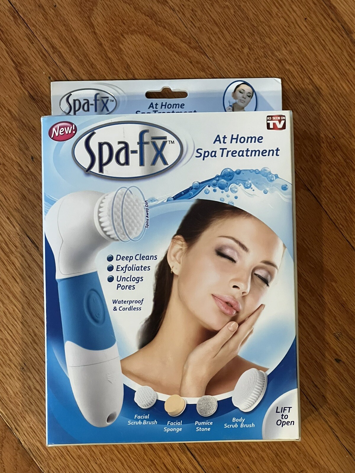 Spa-Fx Home Spa Treatment Deep Cleans Exfoliates Unclogs Pores Blackhead Scrub
