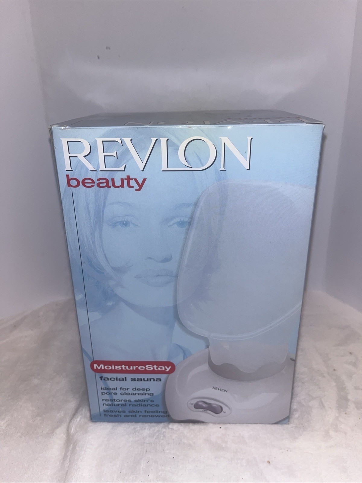 Revlon MoistureStay Facial Sauna Steamer Spa Deep Pore Cleansing Kit NIB
