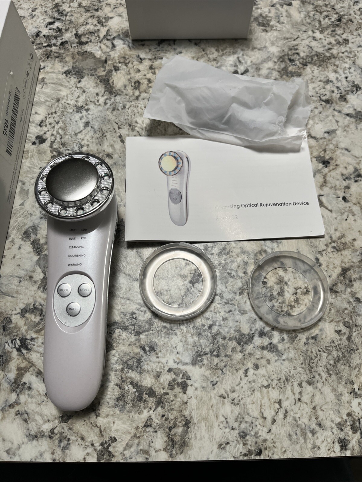 Cleansing Optical Rejuvenation Device ES-1022 Facial Massager