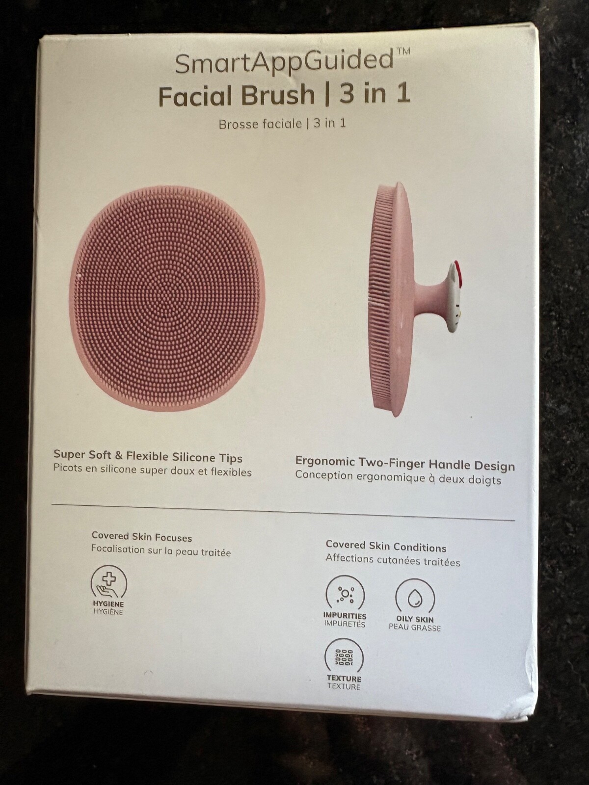 Hello Kitty Smart App Guided Facial Brush. 3 in 1. Pink. Elle Beauty Innovation.