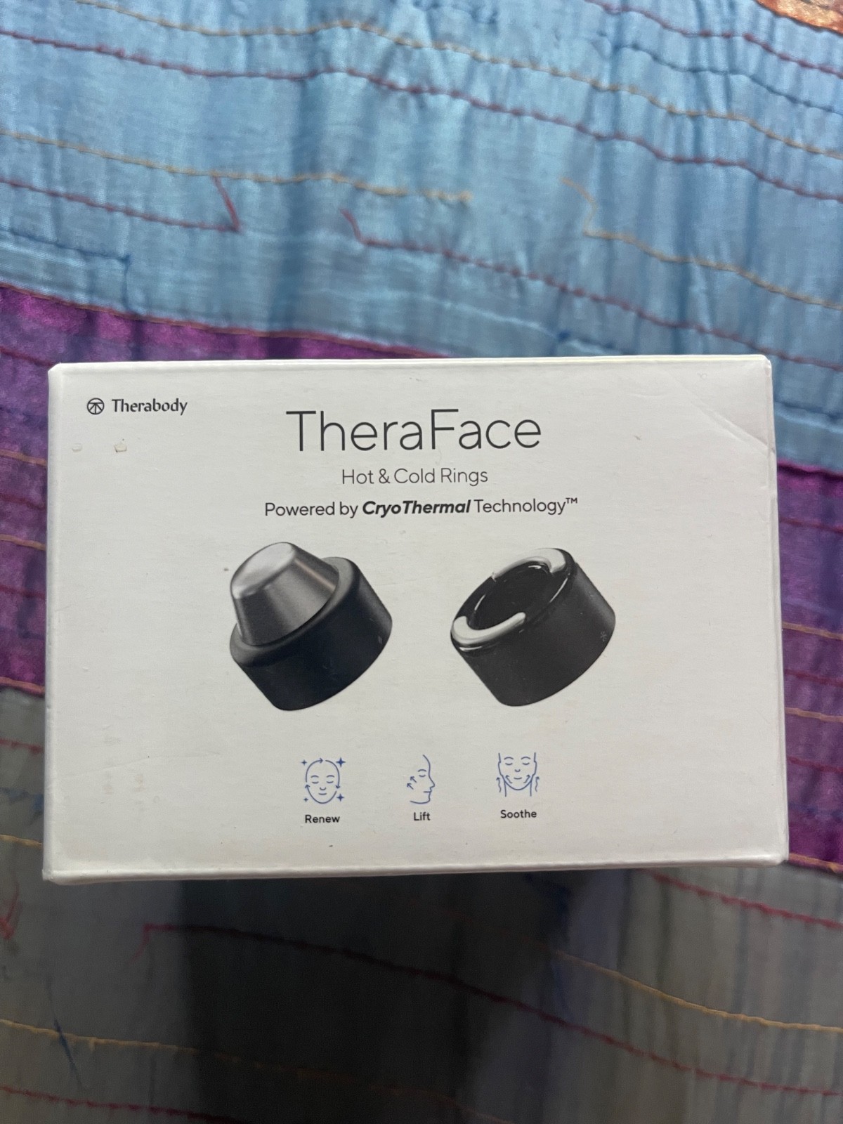 TheraFace Massager -Sealed in box. Black w/ hot and cold rings. $530 retail