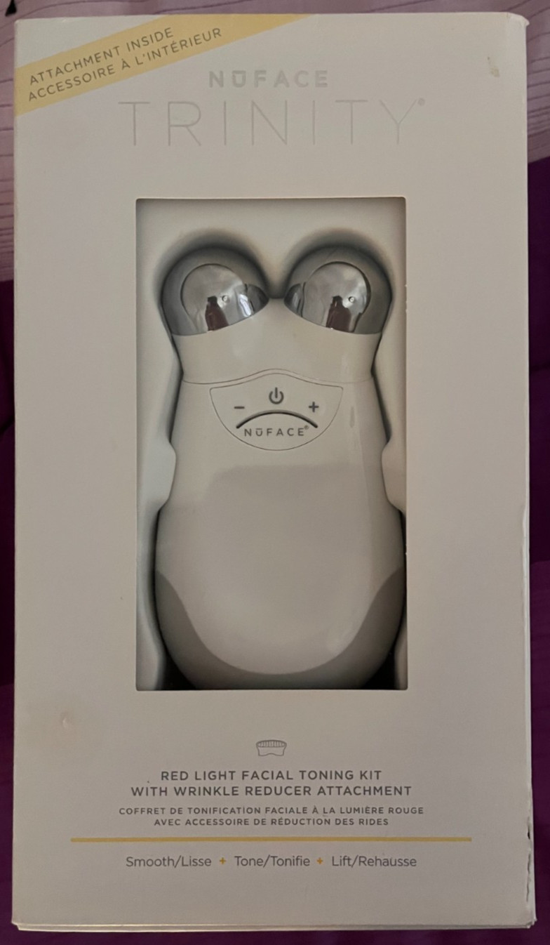 NuFace Pro Trinity Facial Trainer with Wrinkle Reducer Attachment