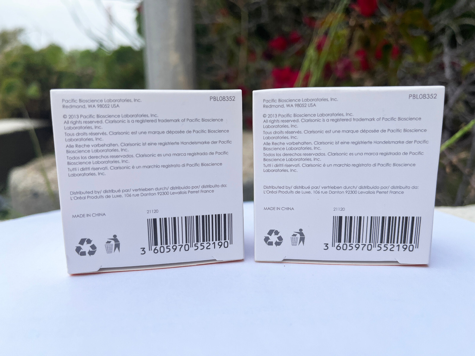 New 2 Pack Clarisonic Sensitive Brush Head Replacement Mia2 Aria Plus Cleansing