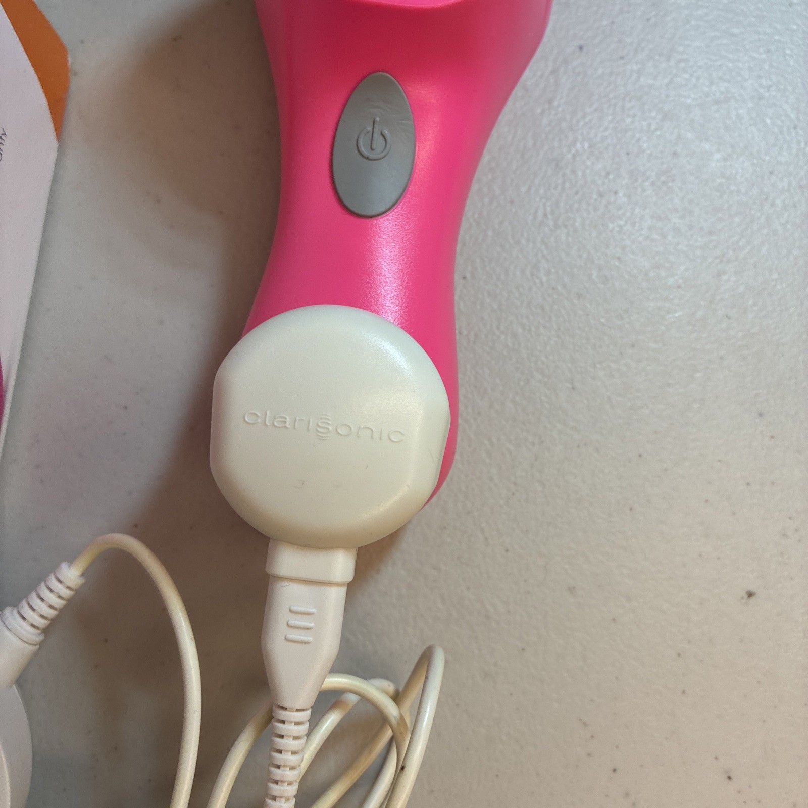Clarisonic Mia Pink Facial Sonic Cleaning Device Charger Brush
