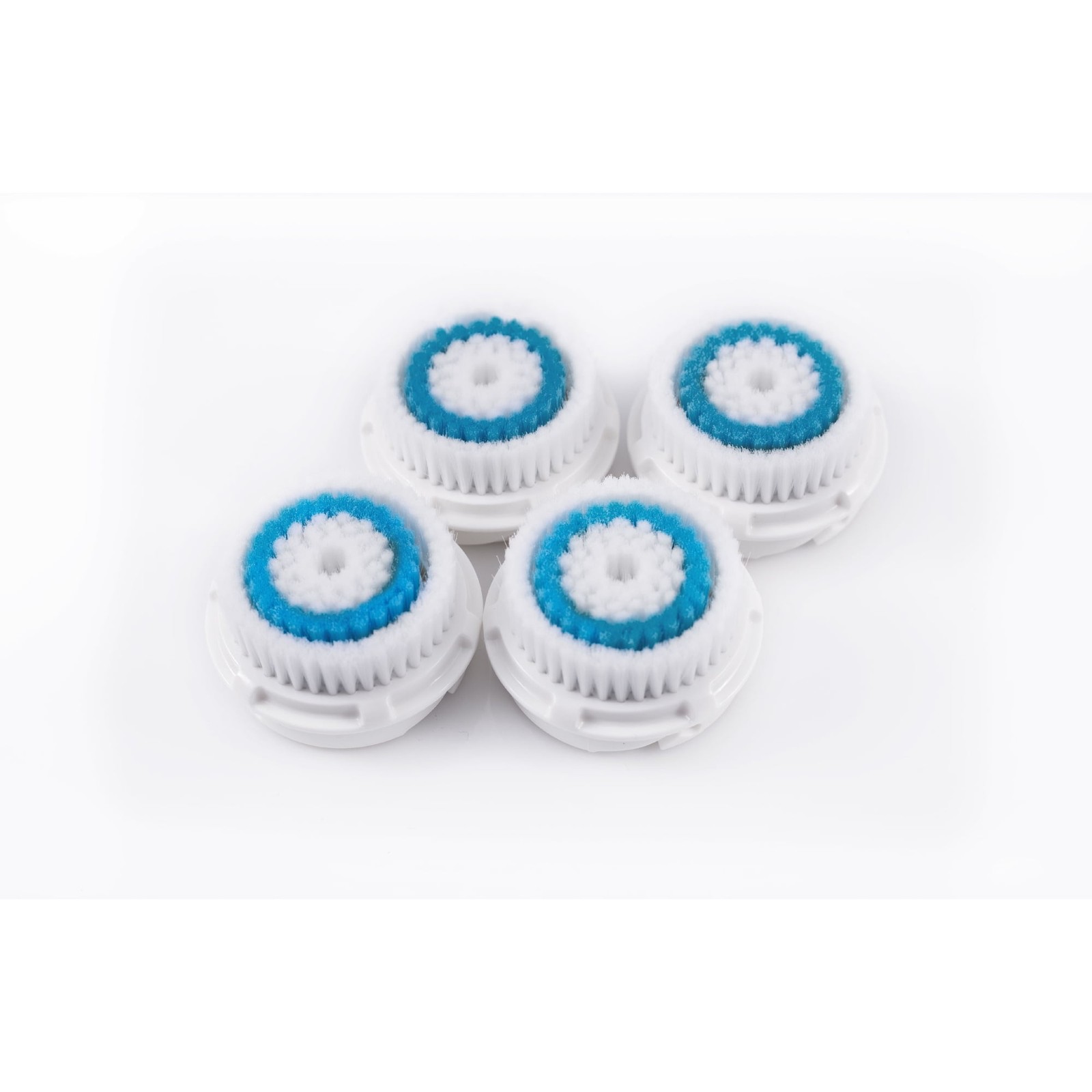 RIGHTFULLY YOURS 4-Pack Deep Pore Facial Cleansing Brush Heads, Pro 4 Ct