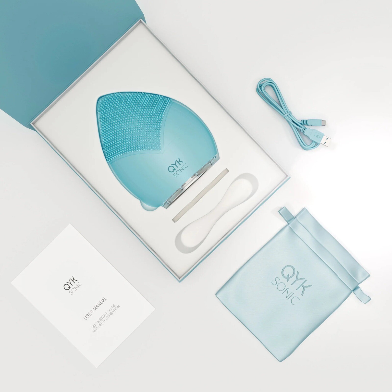QYK Sonic ZOE Anti-Ageing Vibrating Face cleanser *CLEARANCE SALE*