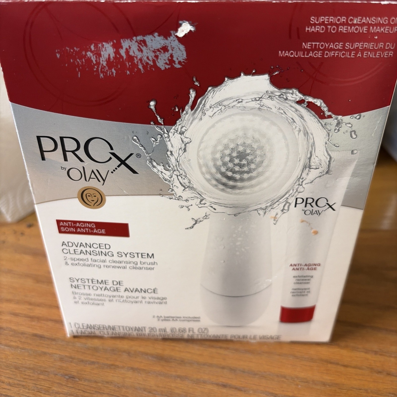 Olay Professional Pro-X Advanced Cleansing System Kit Open Box