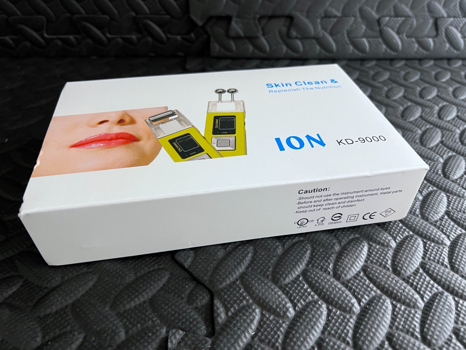 ION KD-9000 Galvanic Microcurrent Iontophoresis Wrinkle Removal Roller Massager