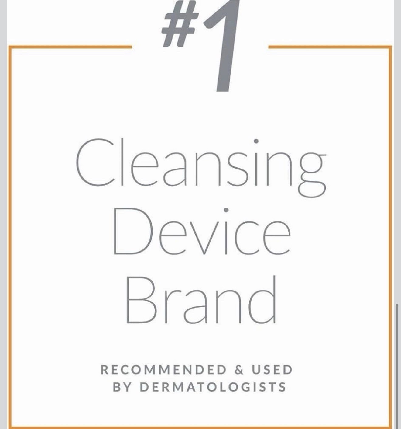 Authentic New Clarisonic Radiance Brush Head 1 Replacement All Skin Types Sealed