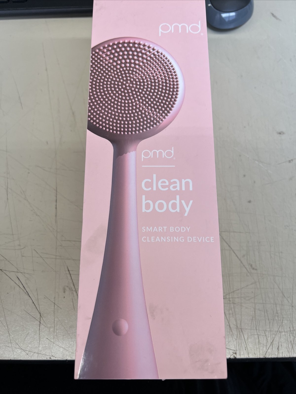 PMD Clean Body Smart Body Cleansing Device Brush & Three Attachments 4003 Blush