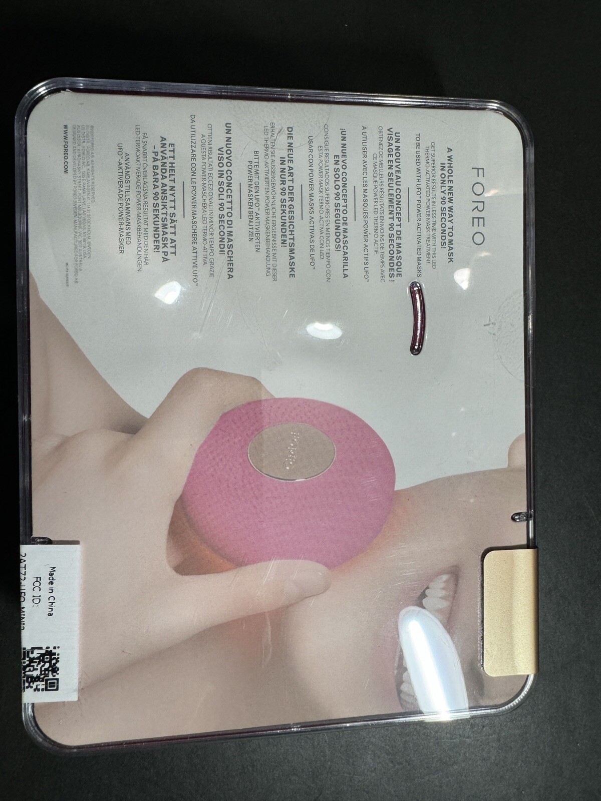 New In Box FOREO UFO Mini 2 Red Light Therapy For Face – Fuchsia $179