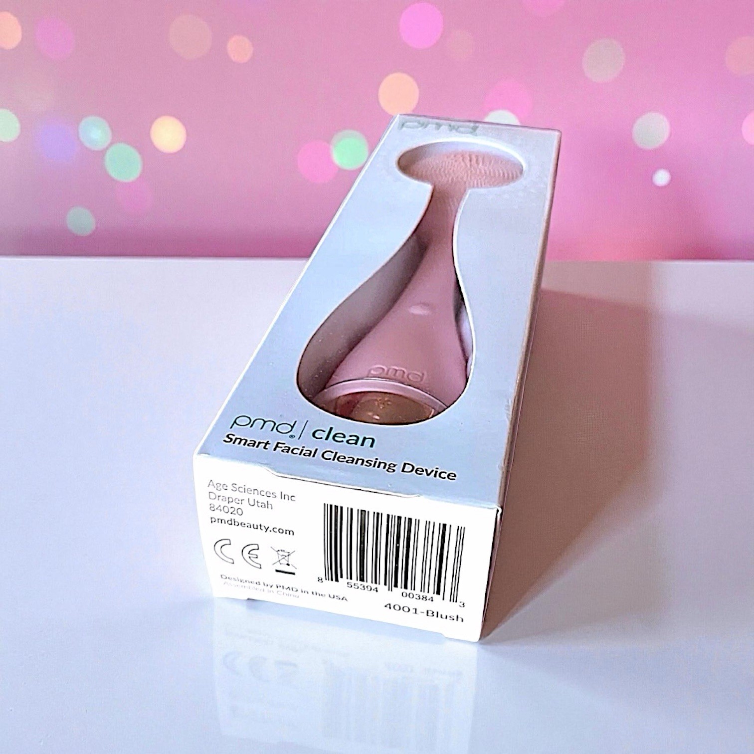 PMD Beauty Clean Smart Facial Cleansing Device In Blush New In Box