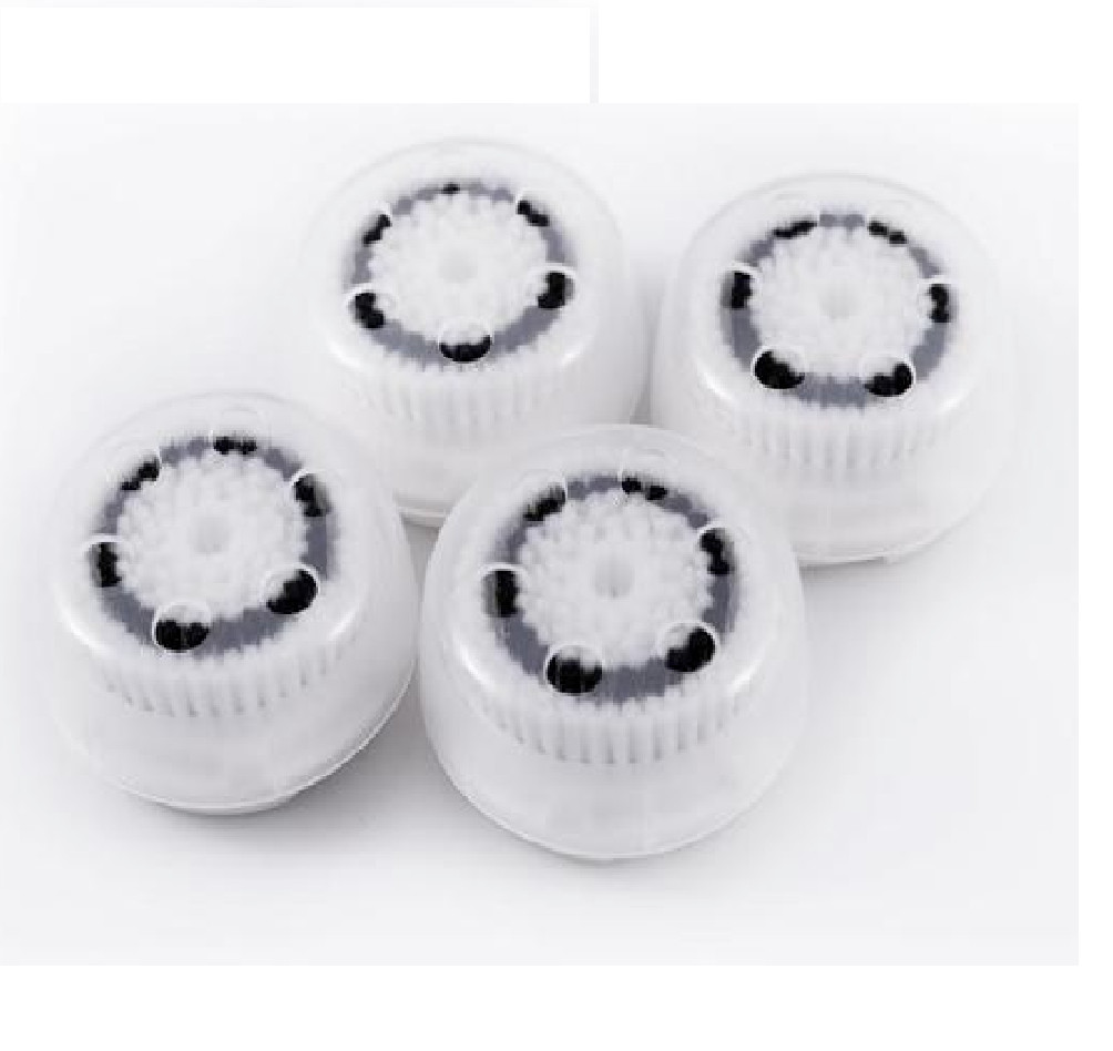4-Pack Sensitive Replacement Facial Brush Heads For Clarisonic Mia NEW OPEN BOX