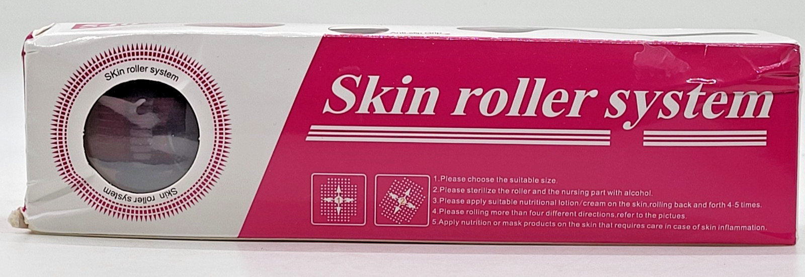 SRS 540 1.00mm Microneedle Derma Roller Skin Therapy Skin Roller System SRS100