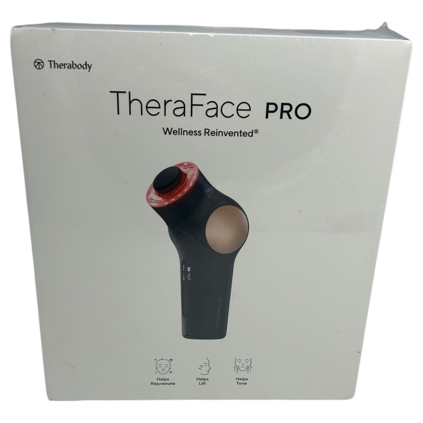 Thera Face Pro Black 2022 Therabody Brand New Factory Sealed Free Ship