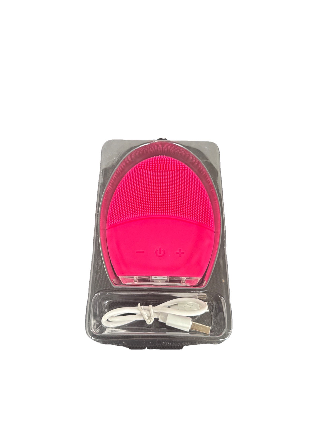 YUNCHI Sonic Facial Cleansing Brush YUNCHI Food Grade Silicone Waterproof pink