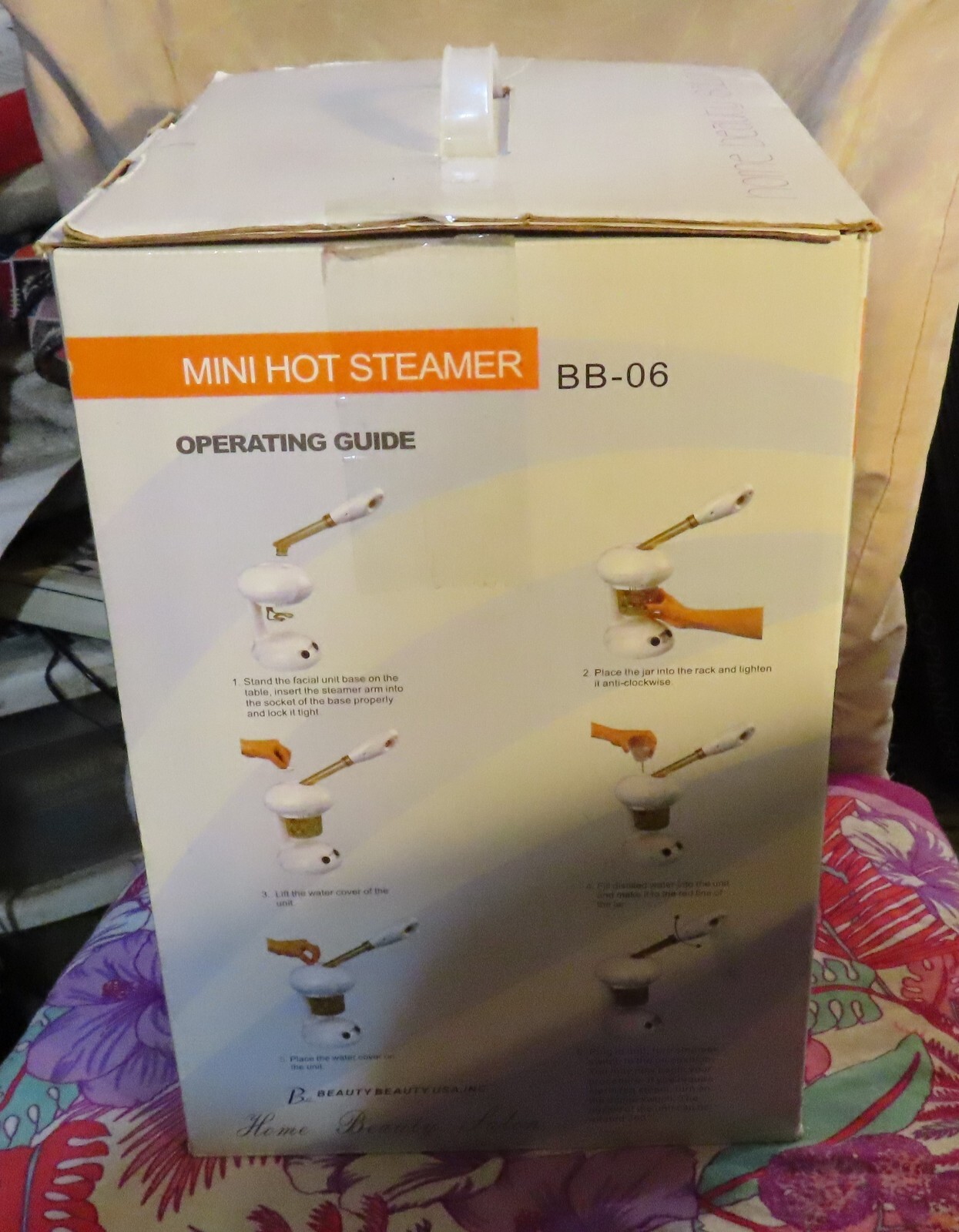 Bb BEAUTY MINI HOT STEAMER BB-06 WITH WAND HOME BEAUTY SALON