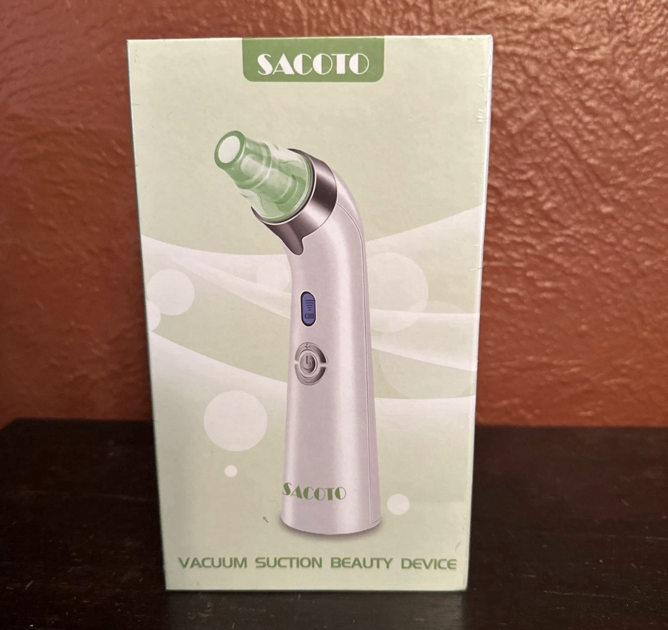 Sacoto Vacuum Suction Beauty Device Removes Blackheads Cleans Reduce Pores New
