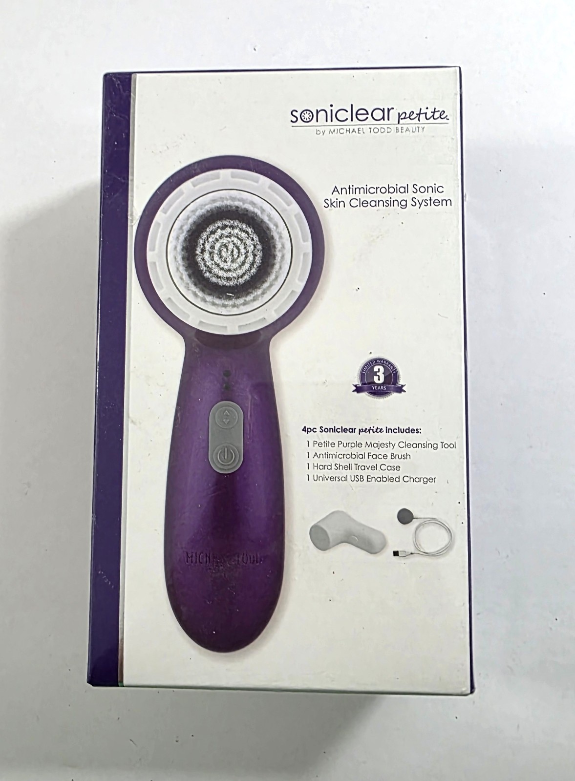 Michael Todd Beauty Soniclear Petite Antimicrobial Skin Cleansing System – NEW