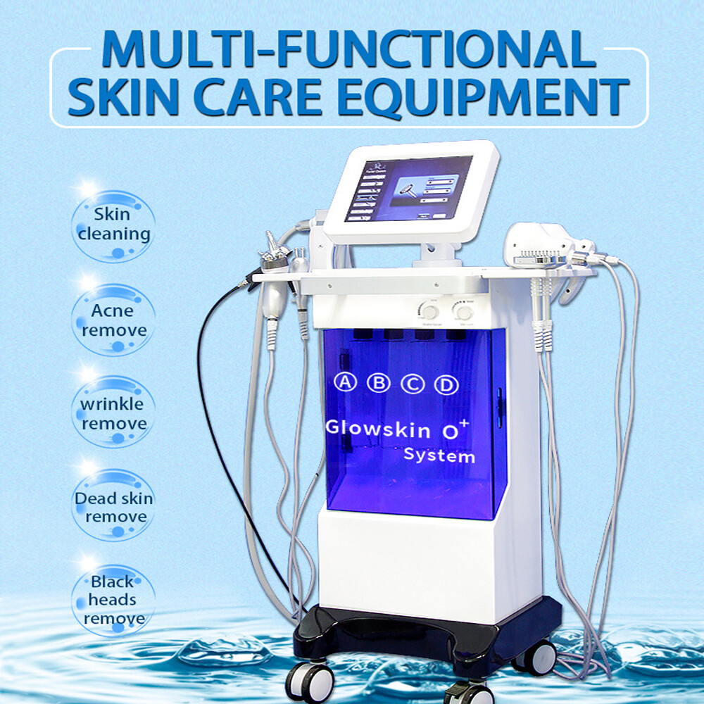 9in1 Water Hydro Dermabrasion Beauty Machine Face Lift Oxygen Peeling Cleaning