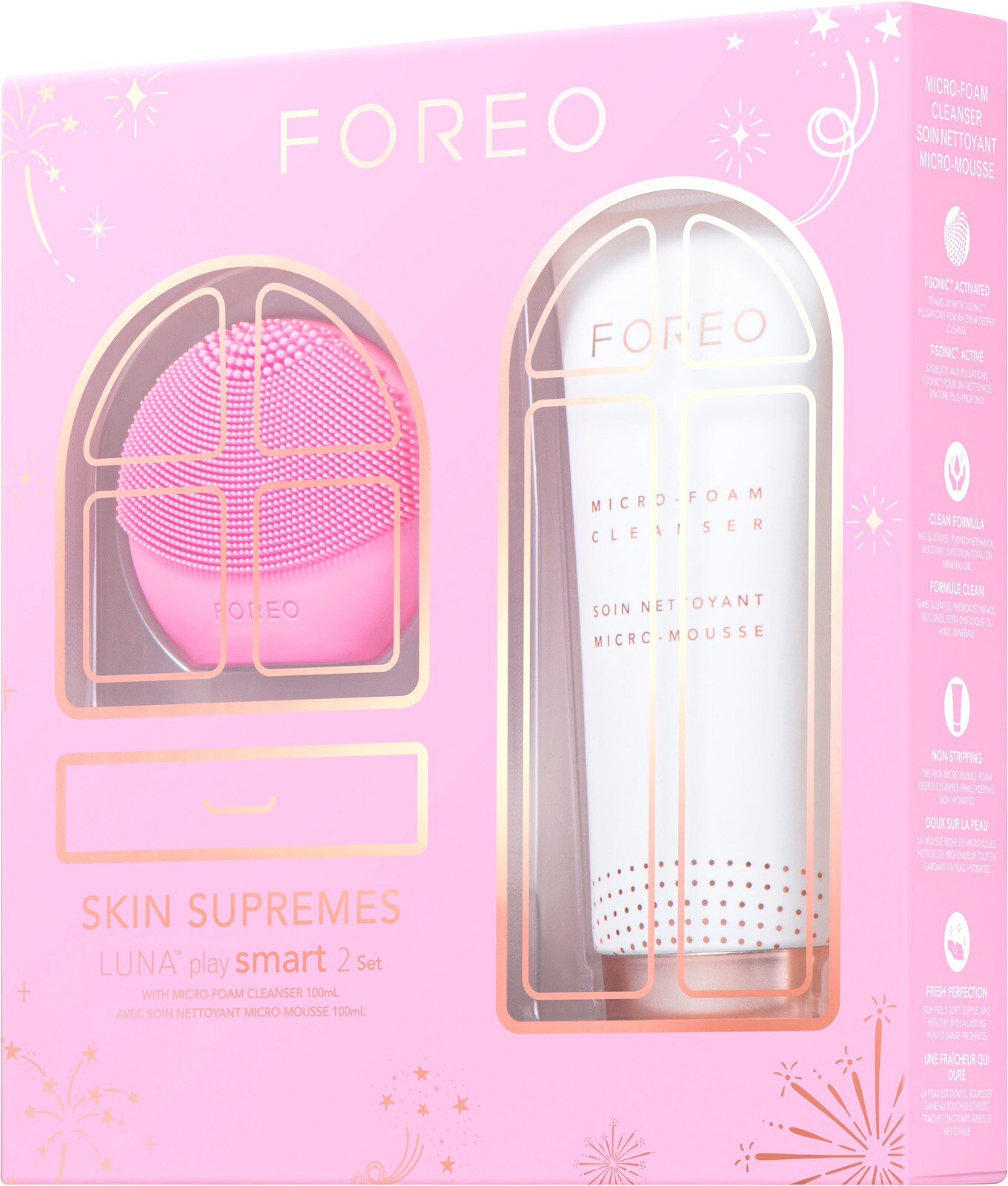 FOREO – SKIN SUPREMES Collection: LUNAplay smart 2 Set