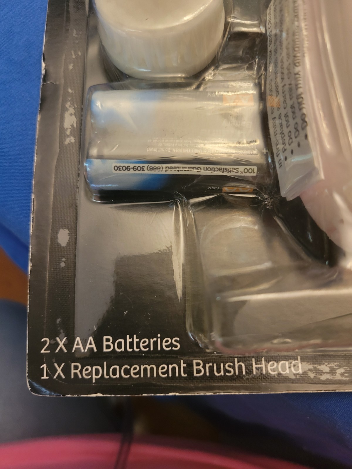 Facial Beauty Brush Face Scrubber ~ Replacement Head & Batteries Incl NIP