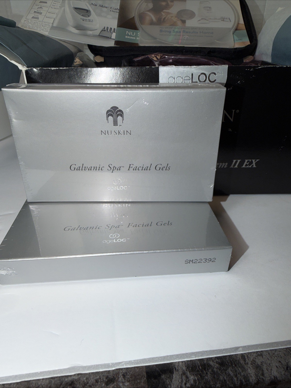 Nu Skin Galvanic Spa System II EX with Case Black Limied Edition New