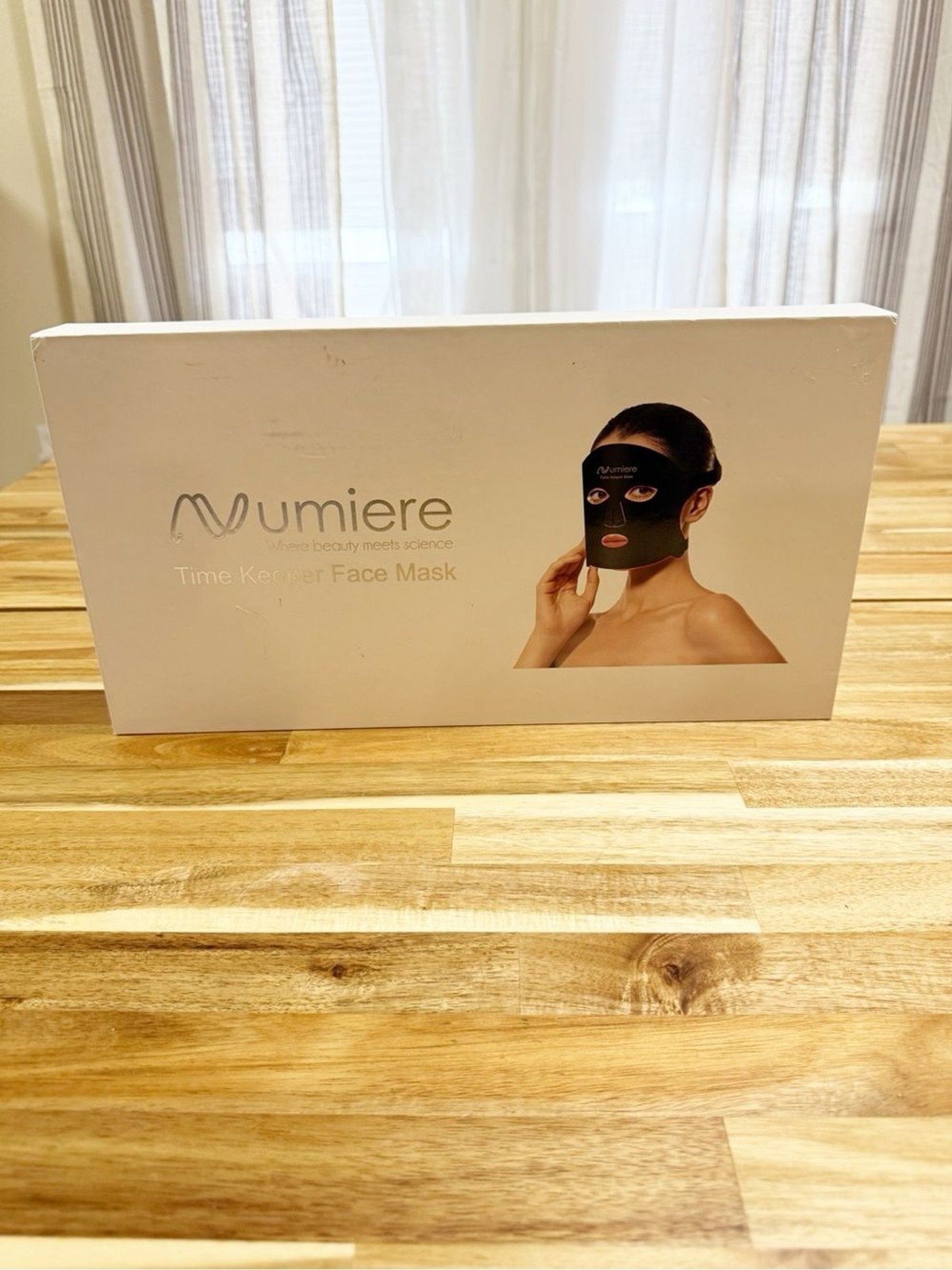 Numiere Time Keeper LED Red Blue Light Face Mask NEW Open Box $249 MSRP