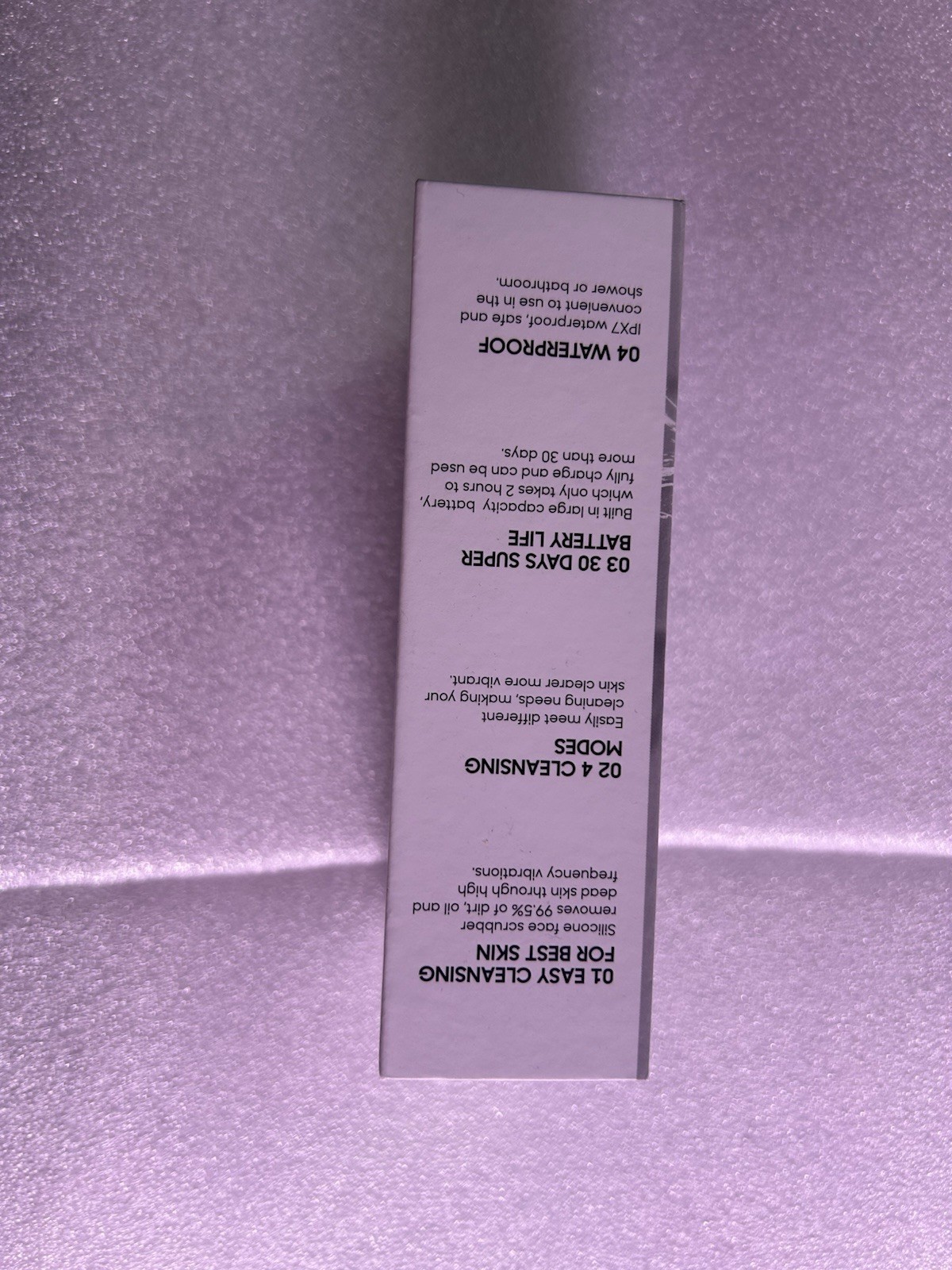 Sharper image facial cleaning brush for men NWT/NEW Sharper Image