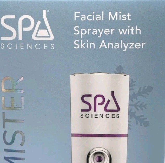 SPA SCIENCES Nano Sprayer Hydrate Mist Machine Skin Analyzer NWOT