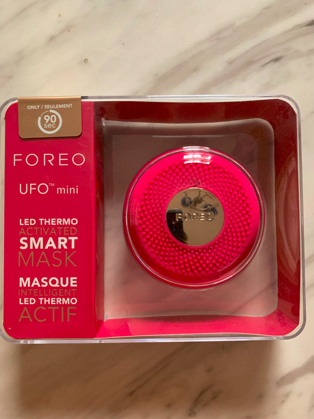 FOREO UFO mini Smart Mask Treatment Device Heat Therapy smart – Fuschia * NIB *