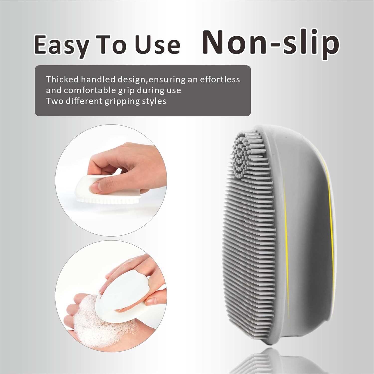 Silicone Face Scrubber,2 Pack Face Scrubber for Women Men Manual Face Exfoliator