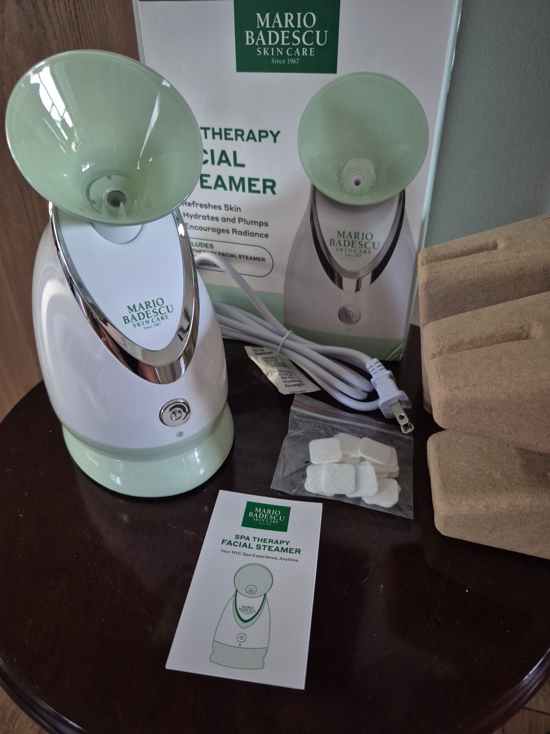 Mario Badescu Spa Therapy Facial Steamer Aromatherapy-Ready Deep Cleansing