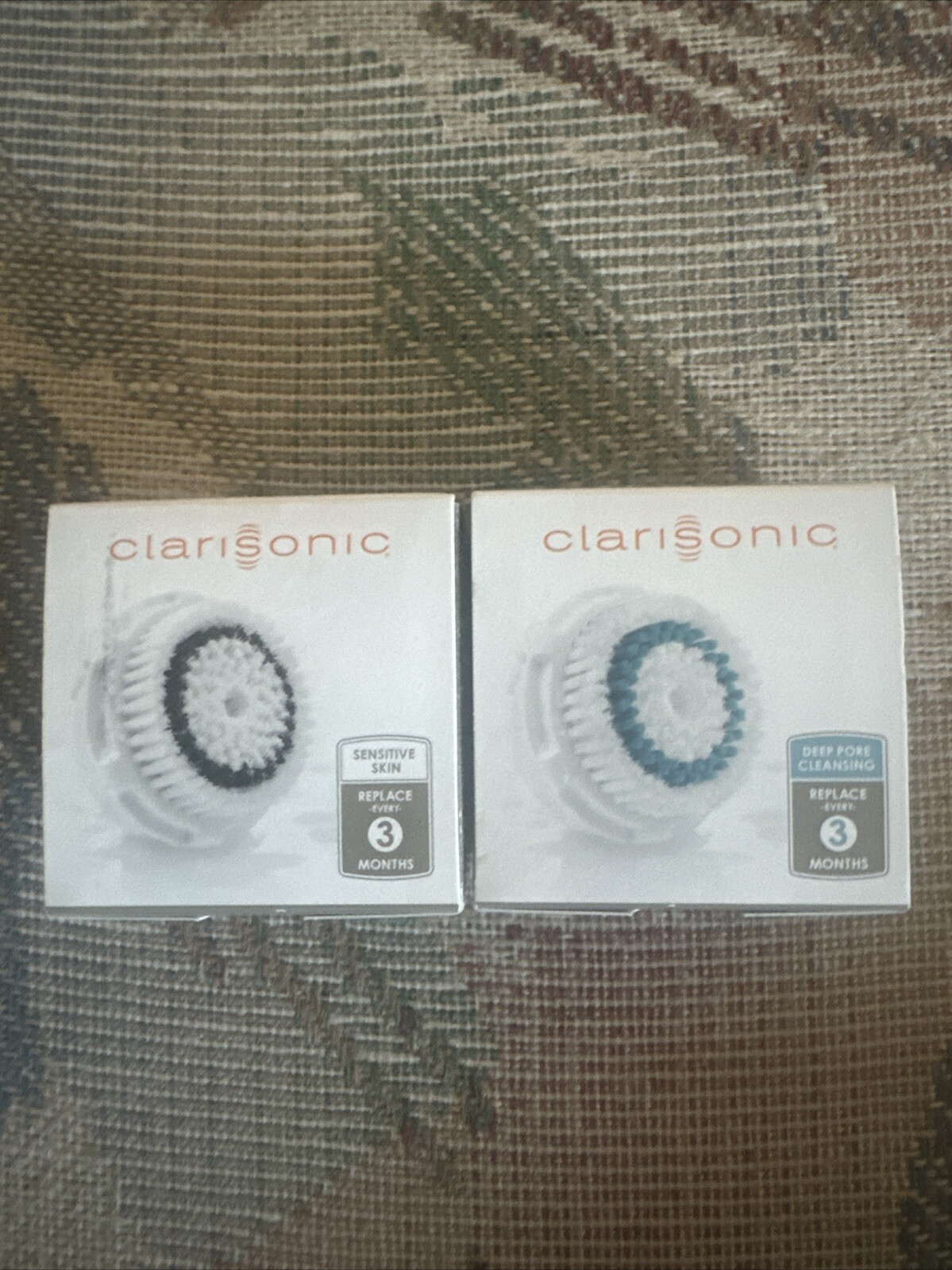[New] Clarisonic Brush Head – Set Of 2 – Sensitive Skin And Deep Pore Cleansing