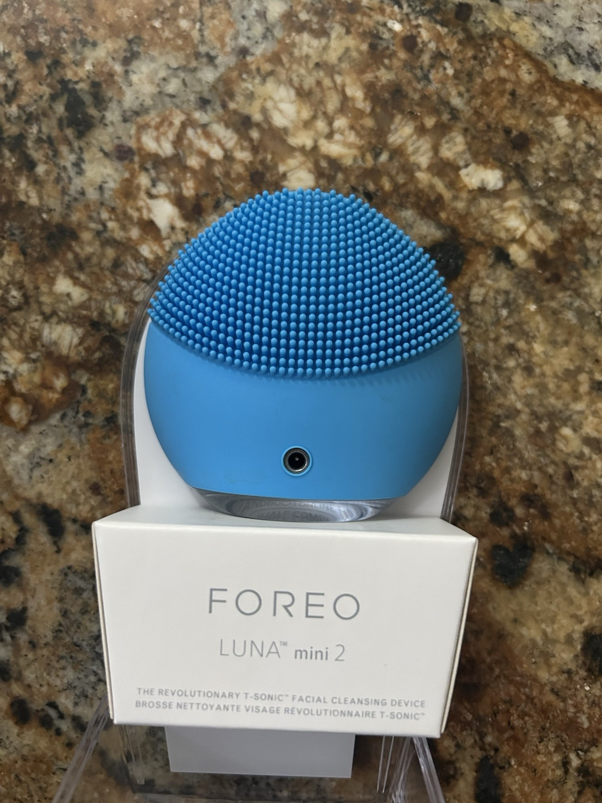 Foreo Luna Mini 2 Facial Cleansing Brush Aquamarine Blue