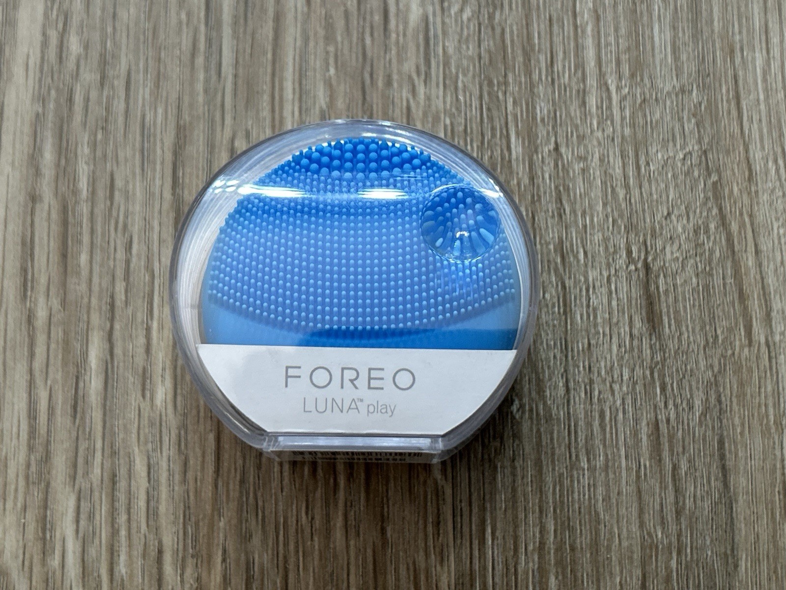 Foreo Luna Play Portable Sonic Brush Device Facial Cleansing Tool Aquamarine