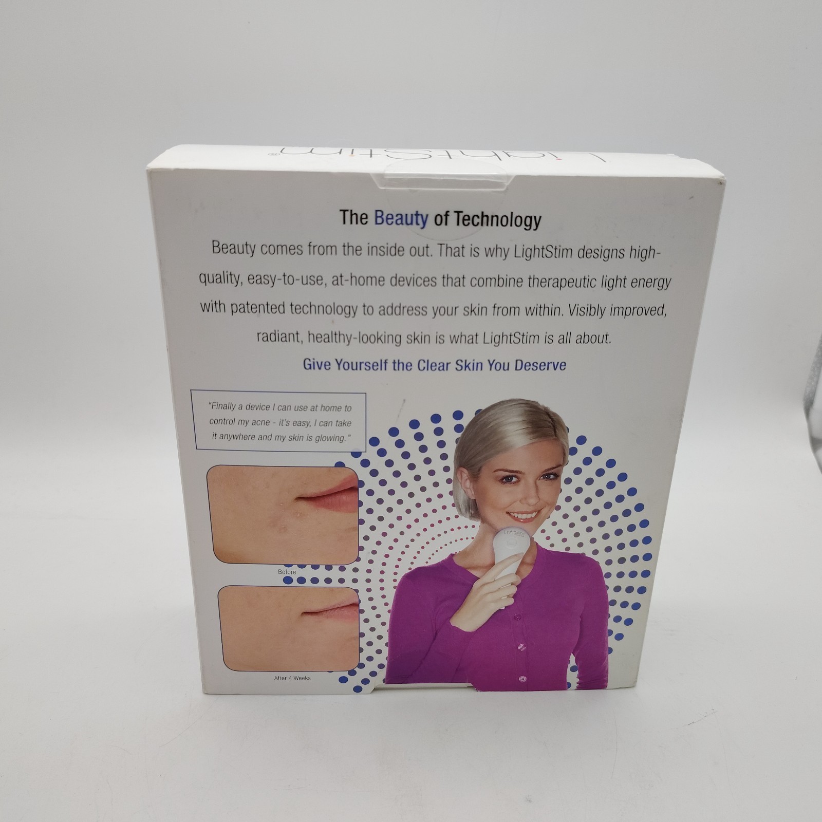New Factory Sealed LightStim for Acne LED Light Therapy Device