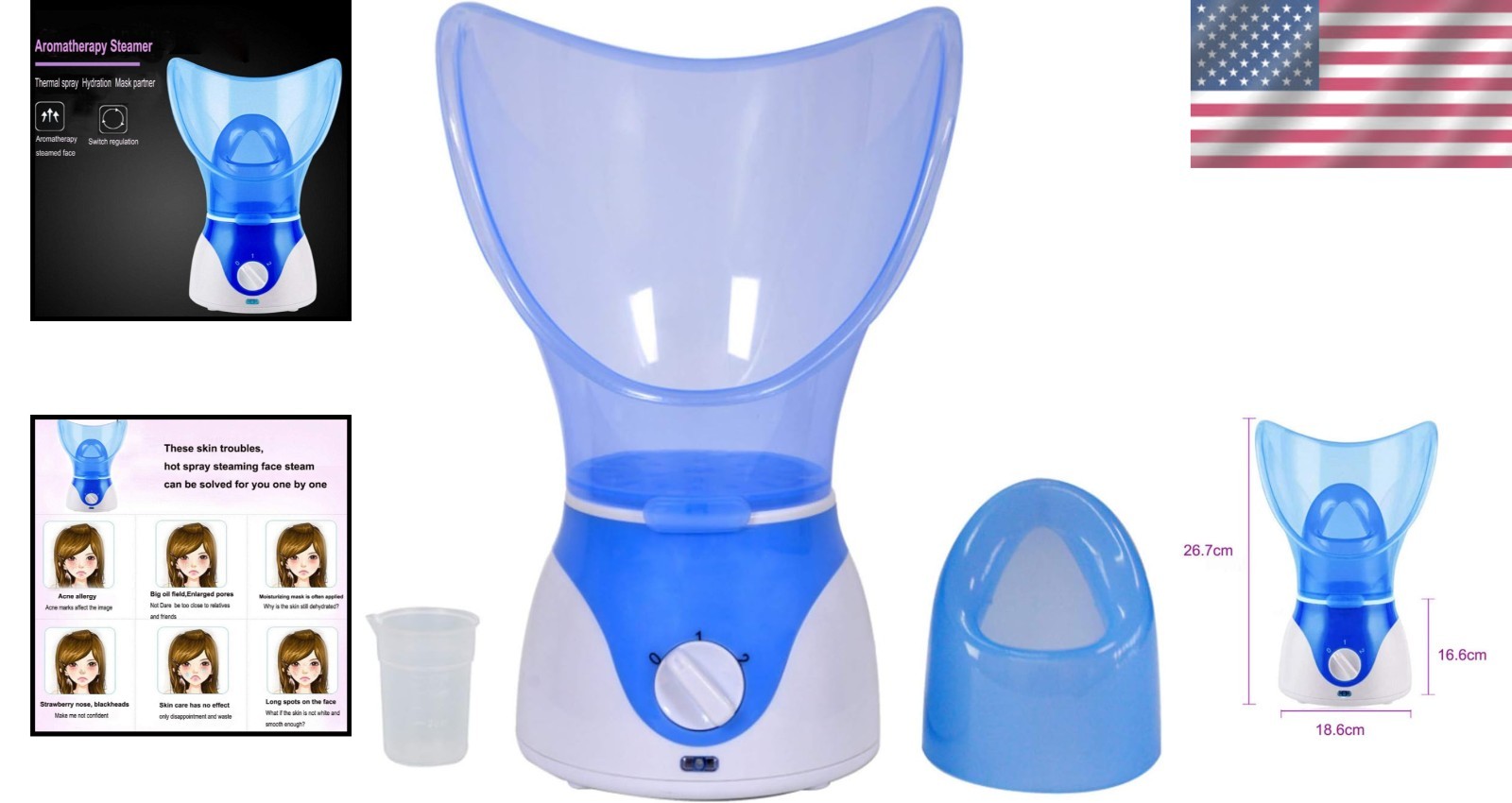 Hot Mist Facial Steamer – Transform Your Skincare Routine with Soothing Steam