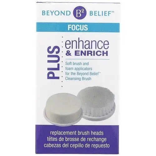 2 B2 Beyond Belief Focus Plus Enhance & Enrich Replacement Brush Heads Kit