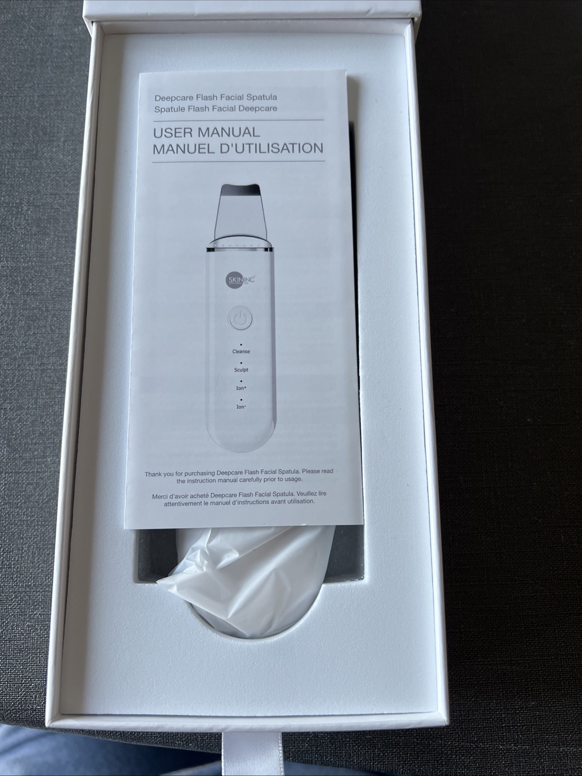 SkinINC Deep Care Flash Facial Spatula NEW