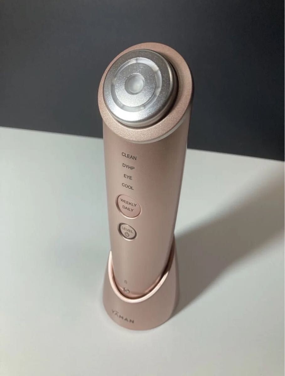 YA-MAN M18-YL Photo Plus Shiny RF Facial Equipment Champagne From Japan