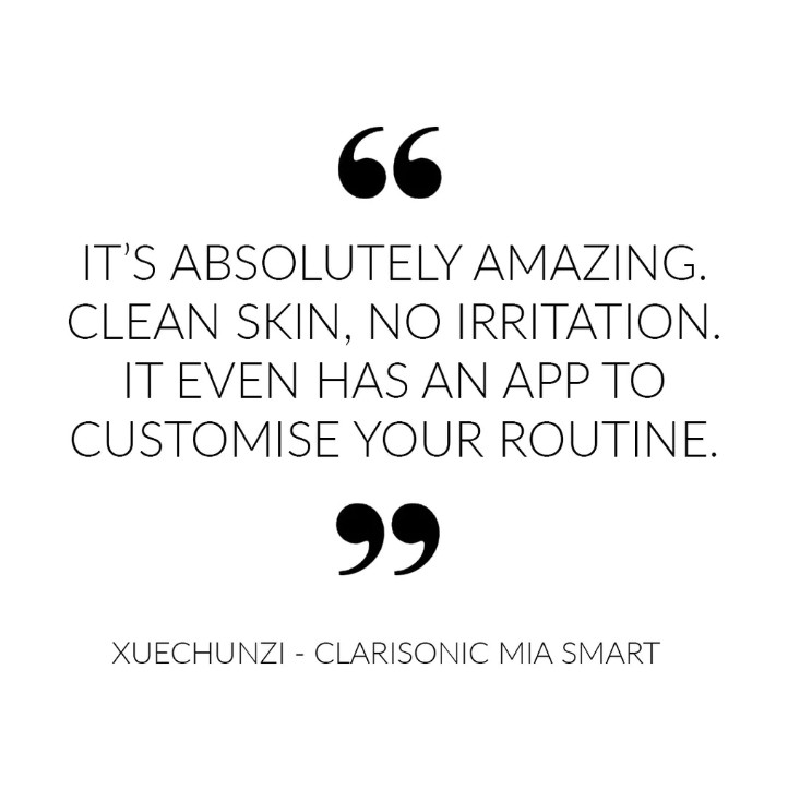 Clarisonic Mia Smart 3-in-1 App Connected Sonic Facial Beauty Device – PINK