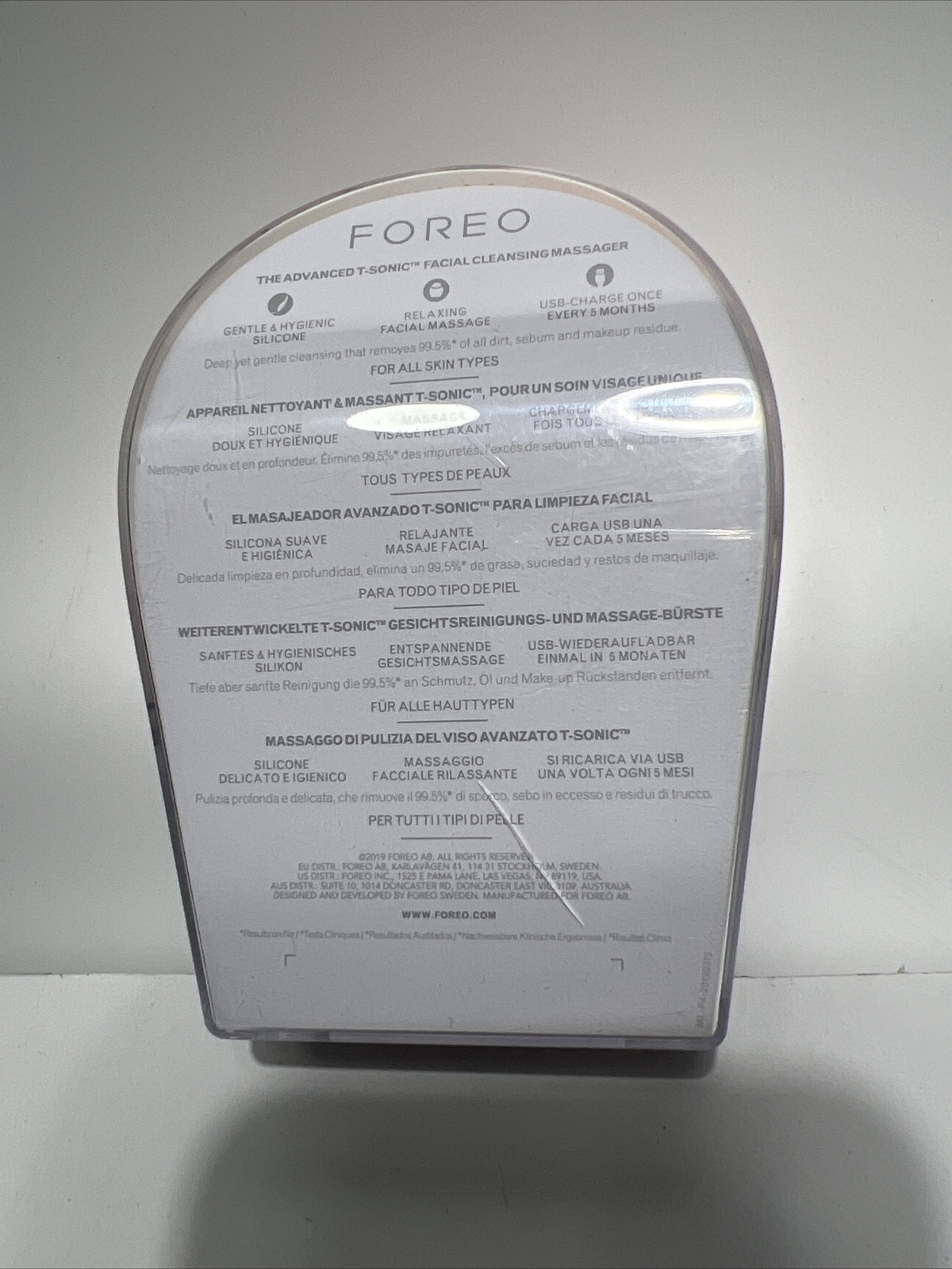 Foreo Luna Mini 2 Sunflower Yellow Sonic Facial Cleansing Device
