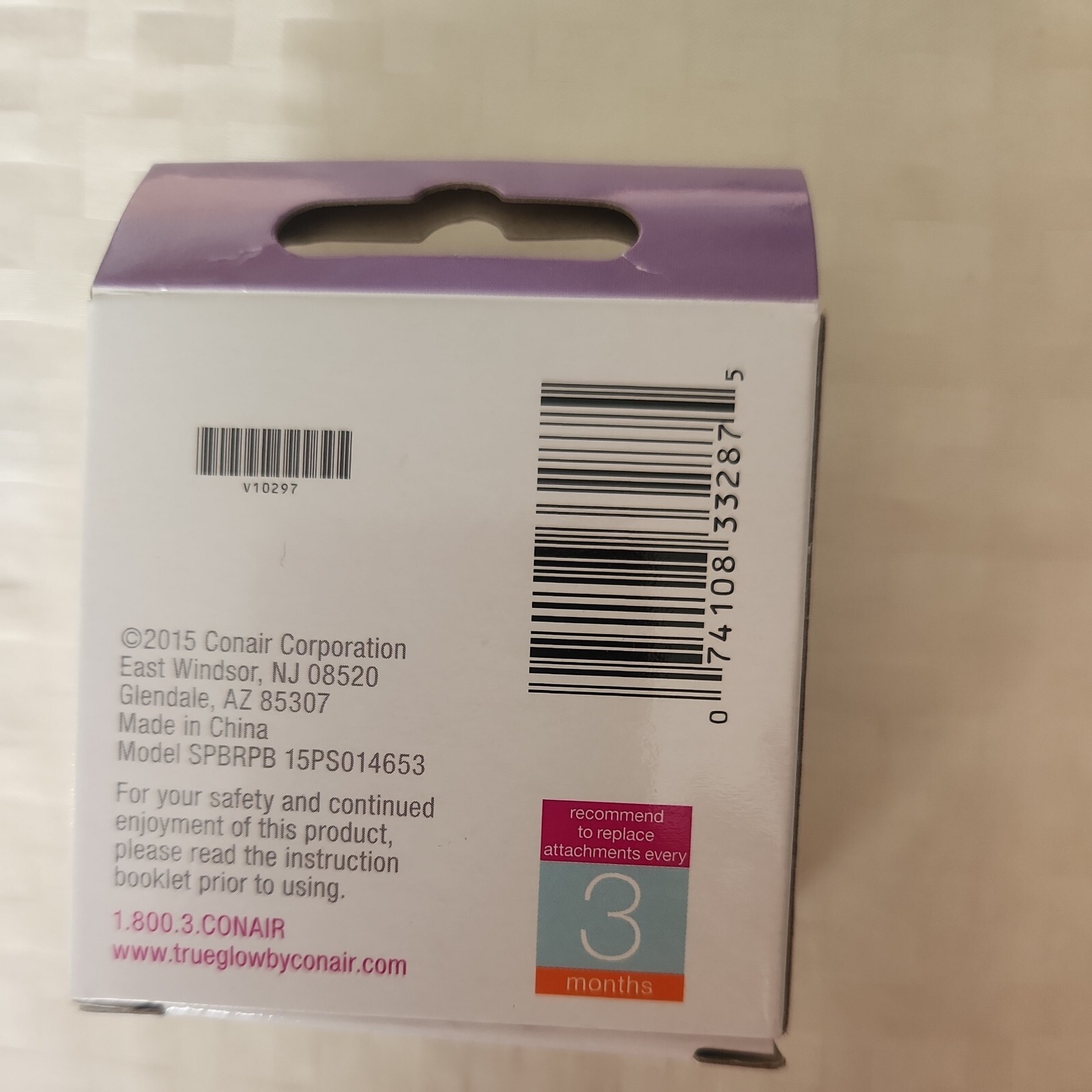 Conair for Feet True Glow Sonic Pedicure Waterproof Brush Head Replacement NEW