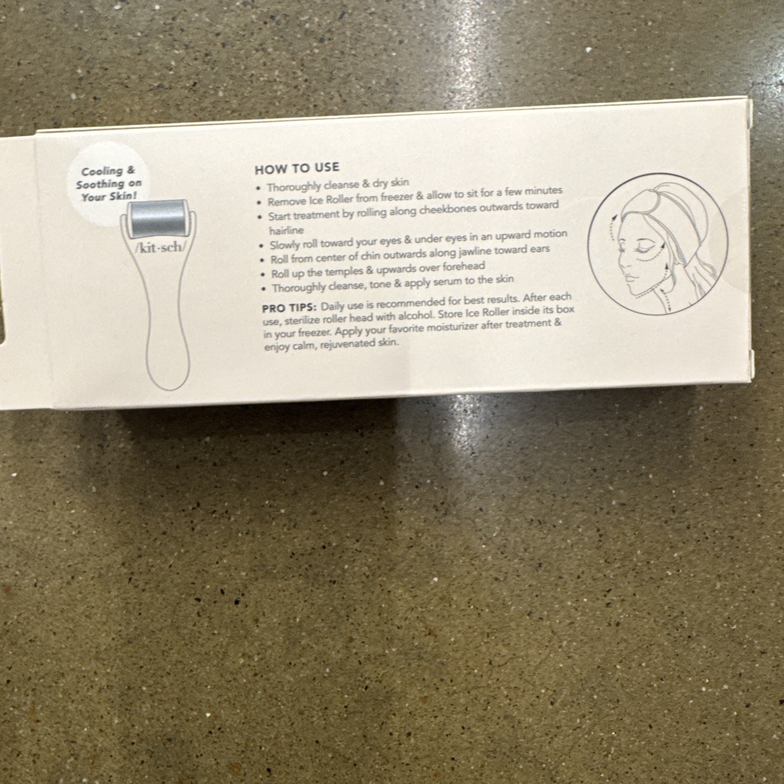 /Kit•sch/ – Ice Roller for your Overworked/Sensitive Skin – De-Puff & Soothe