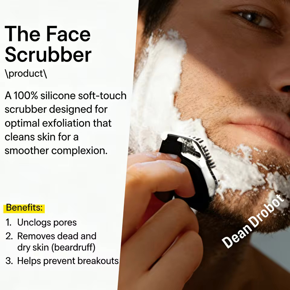 Soft Silicone Face Cleaning Brush Remove Makeup Blackhead Remover Portable Be…