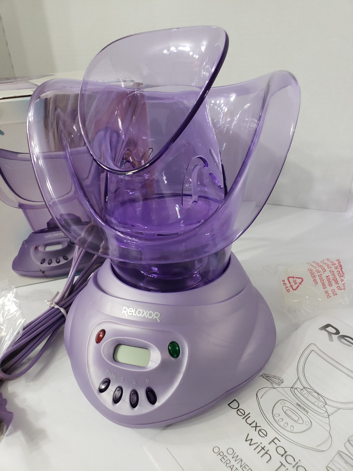 Relaxor Spa Therapy FS9PT Deluxe Facial Sauna with Digital Timer NEW!!!